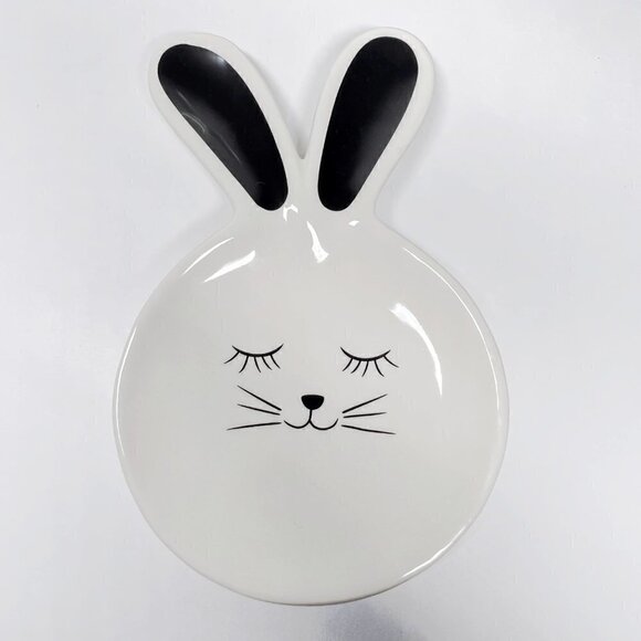 Nordstrom Easter Tea Party Bunny Ceramic Mugs Plate Canister Set NWOT - Picture 6 of 8